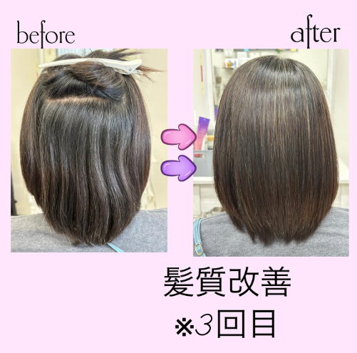 ミディアムヘアスタイル
