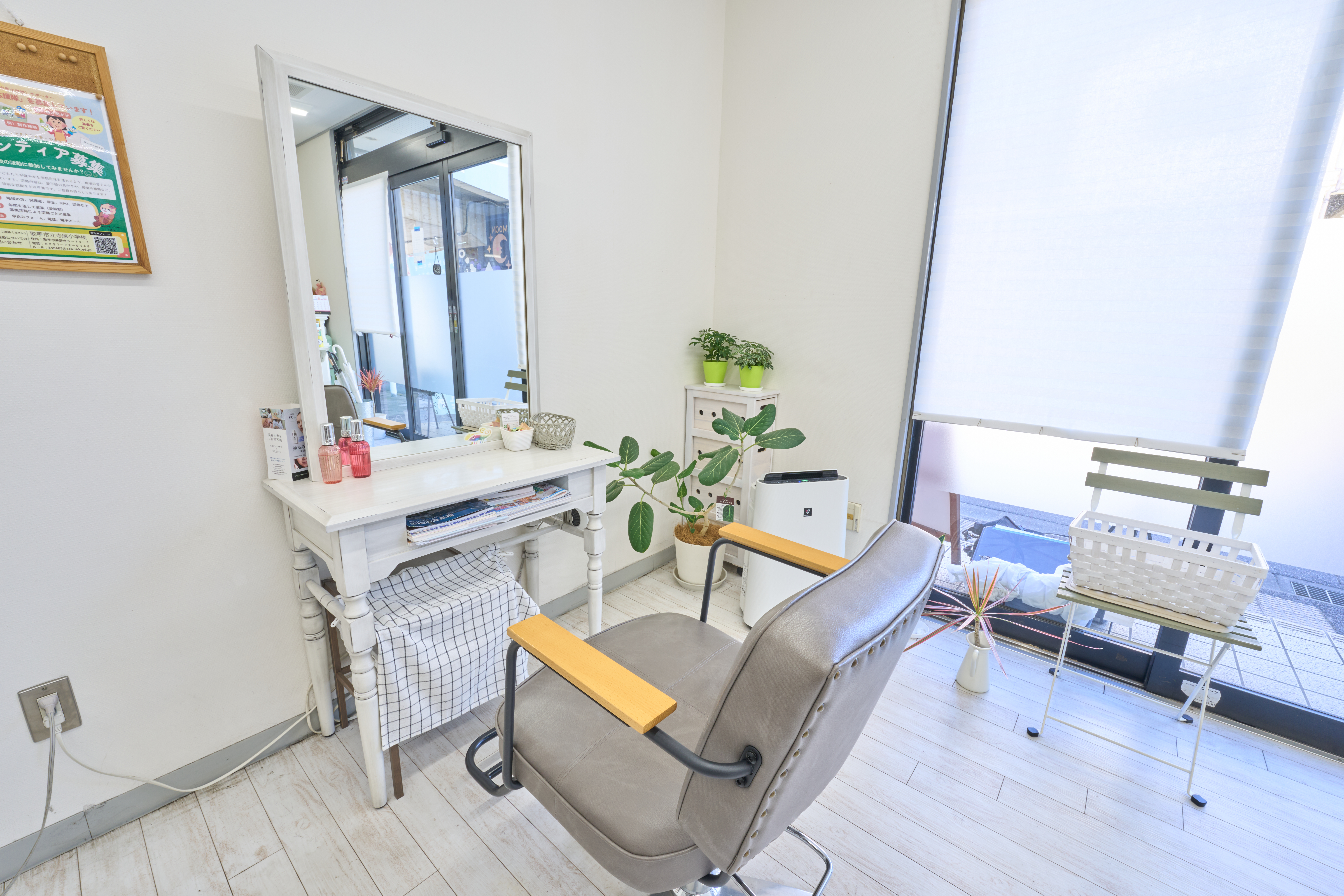 Hair salon Retreatの店内