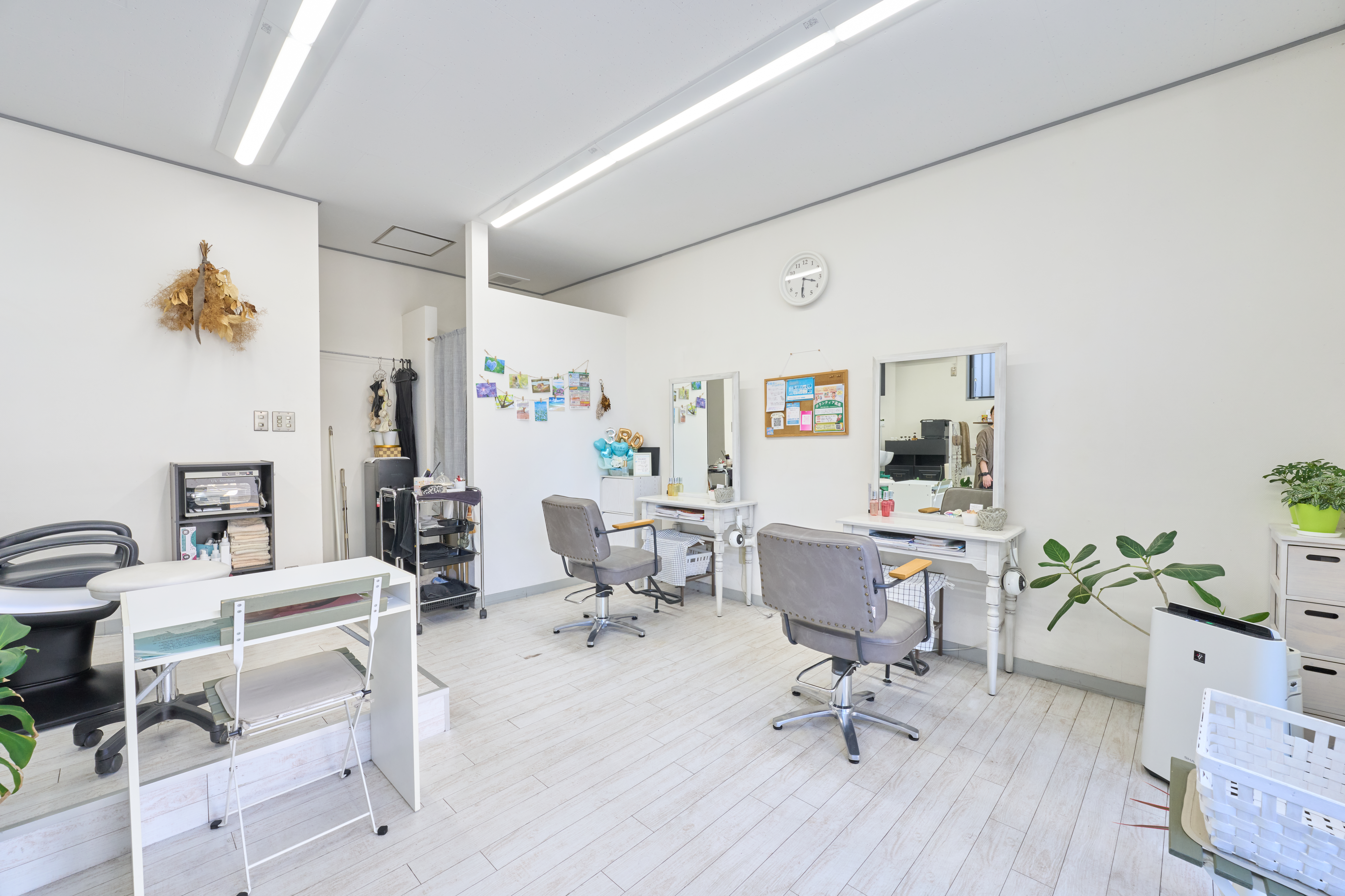 Hair salon Retreatの店内
