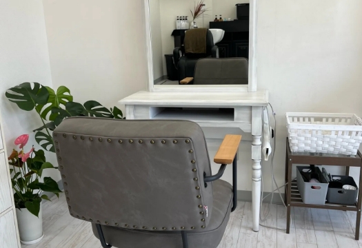 Hair salon Retreatの施術席