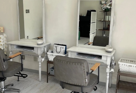 Hair salon Retreatの店内