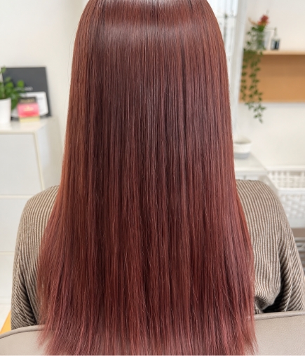 ロングヘアスタイル