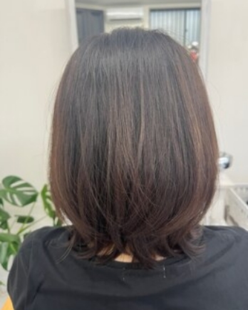 ボブヘアのヘアスタイル