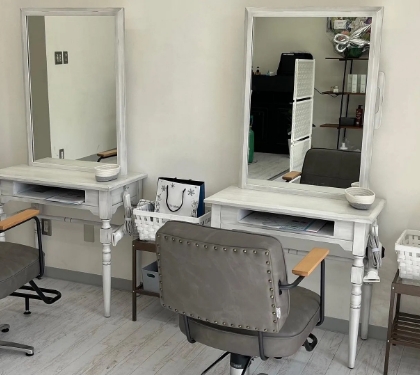 Hair salon Retreatの店内